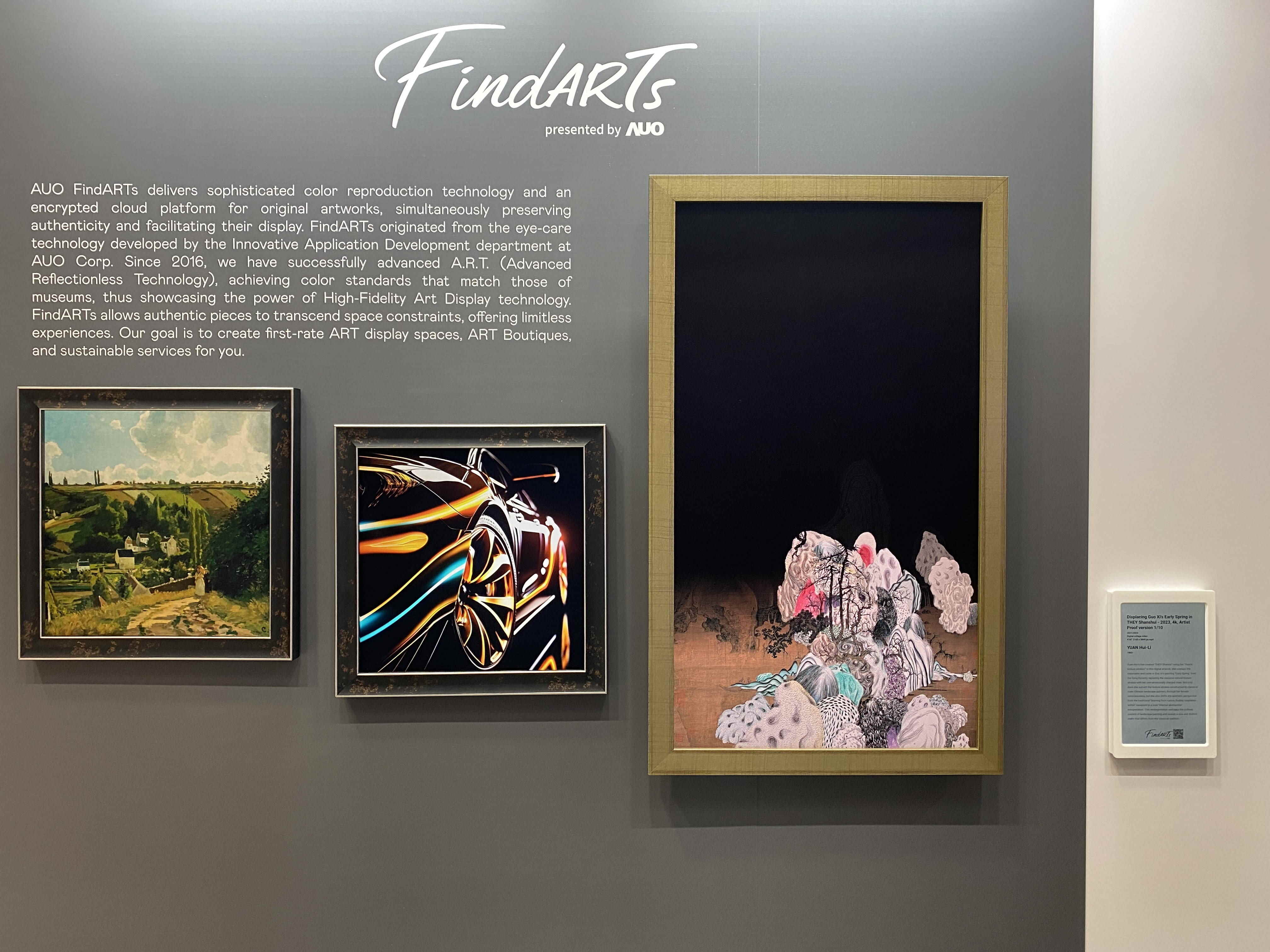 借助OD体育FindARTs 艺术空间服务解决方案，汽车销售展示间可以摆设与客户喜好相符的艺术精品，同时与车示车并列，营造艺术空间氛围，提升赏车质感。