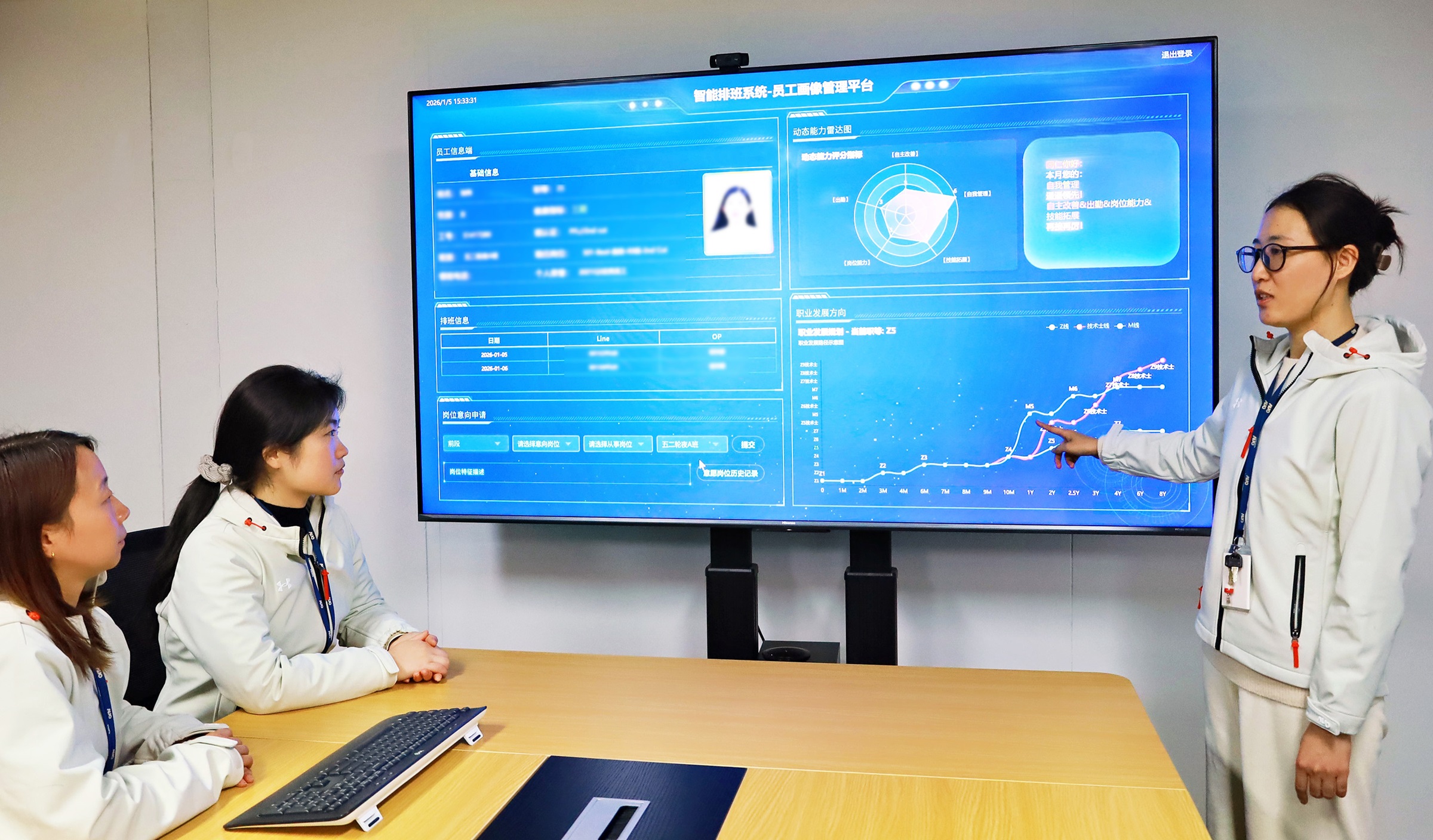 友達蘇州廠應用智慧排班系統，推動輪崗與個人化職務安排，兼顧員工健康與職涯發展